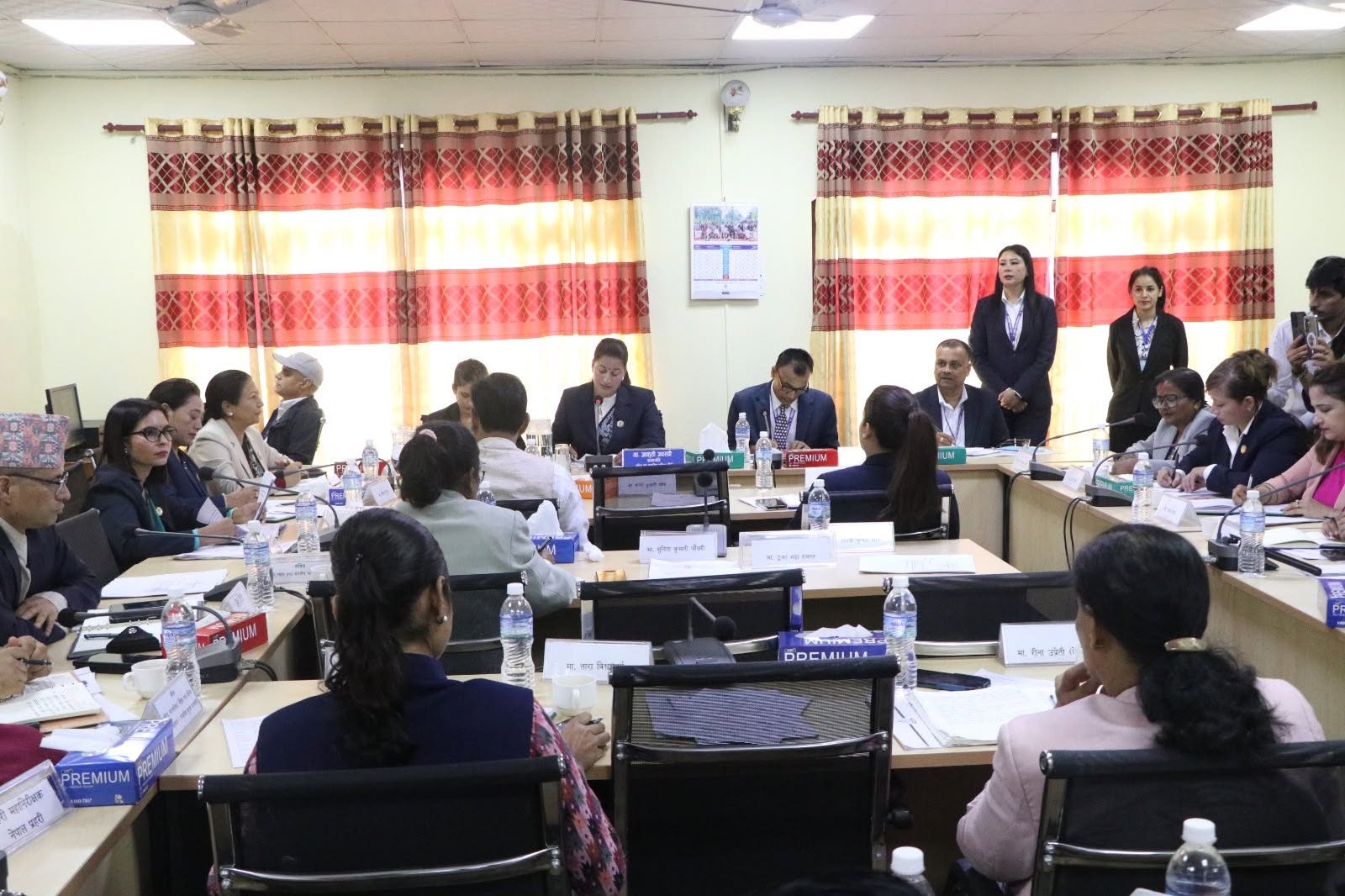 Honorable members attending the committee meeting