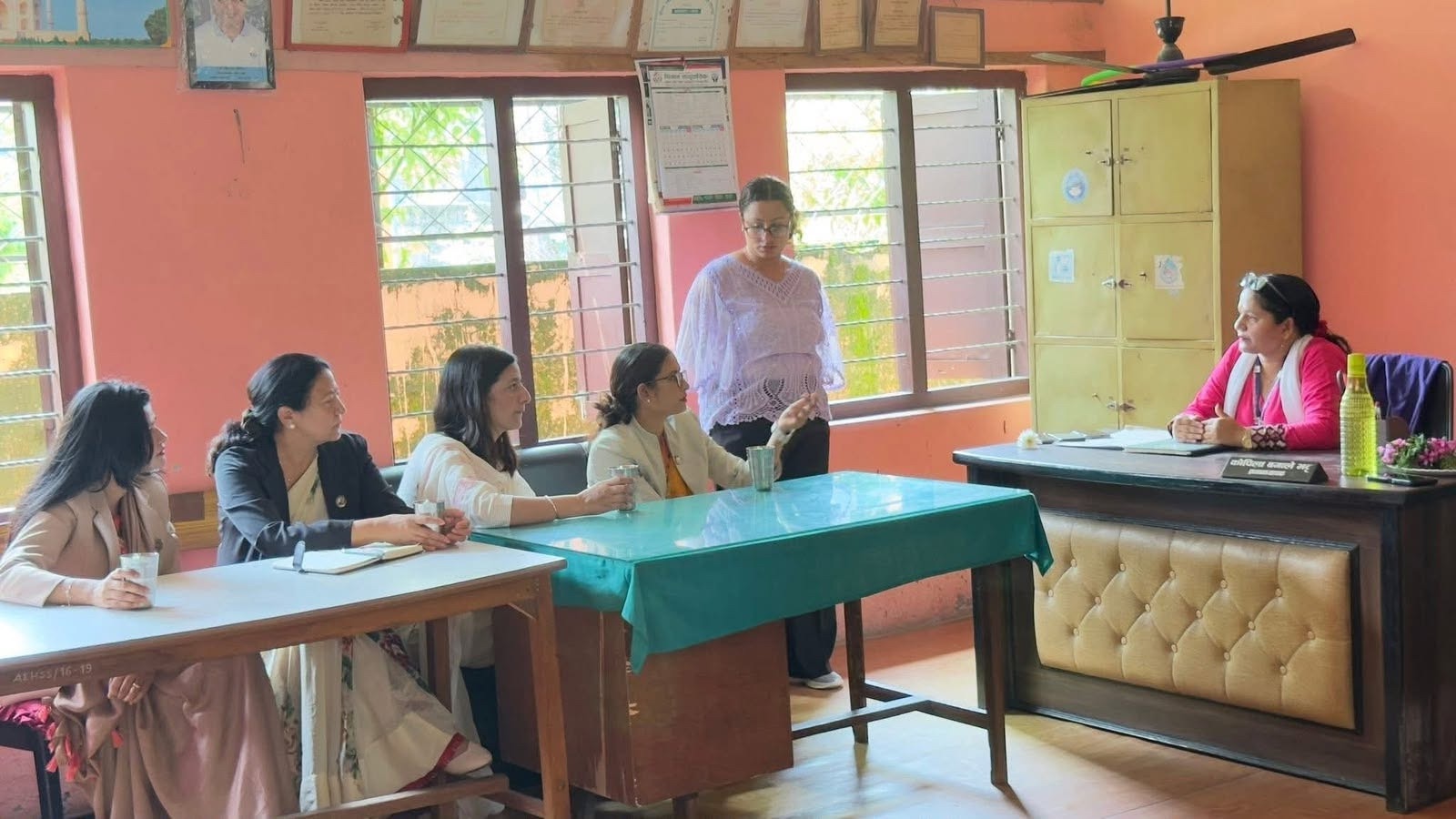 Committee discussion with Balmandir Autism School leadership